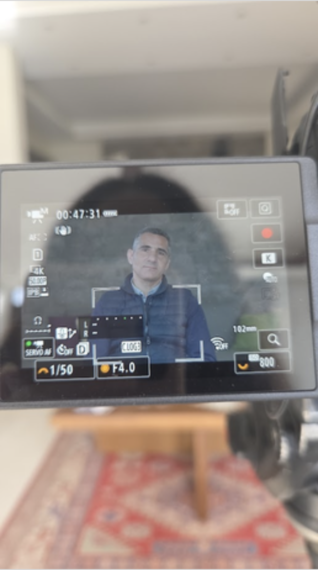 Tournage du documentaire Terre étrangère